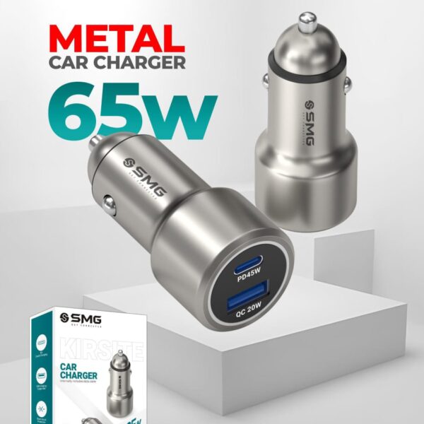 SMG SG-CA01 (65W) Metal Car Charger