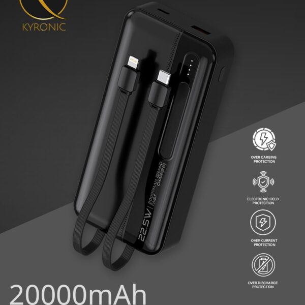 KYRONIC 22.5W 20000mAh Power Bank