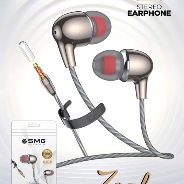 SMG G-21 Zeal Stereo Earphone