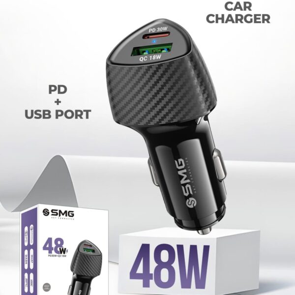SMG SG-CA02 (48W) Car Charger