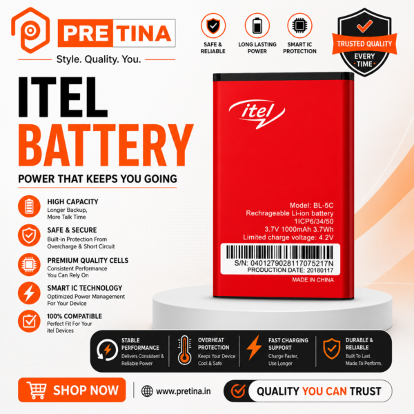 itel BL-5c Battery 1000mAh