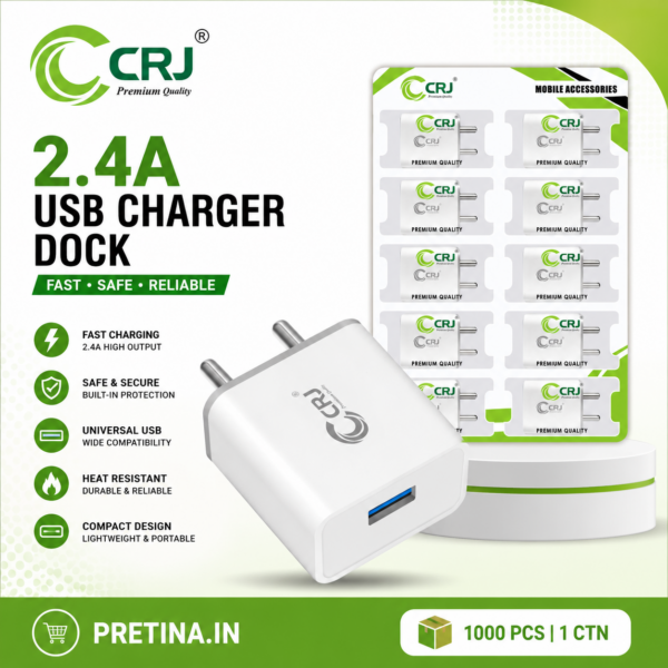 CRJ 2.4A USB Dock (10pc)