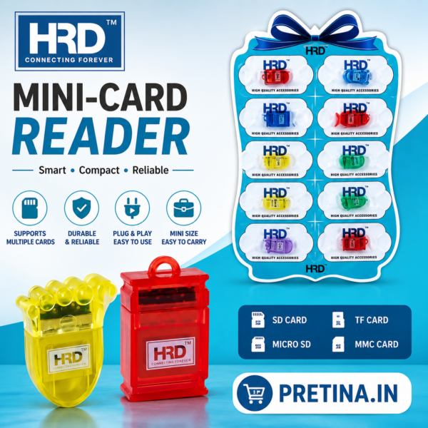 HRD Mini Card Reader (Pack of 10pc)