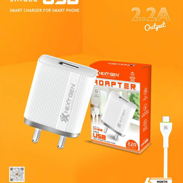NEXTGEN NGCH-206 2.2A Micro Charger
