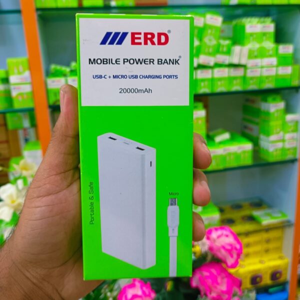 ERD Mobile Power Bank 20000mAh