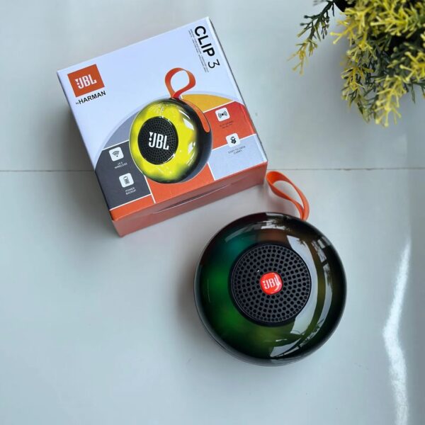 JBL CLIP 3 Bluetooth Speaker With Lighting Random Colour