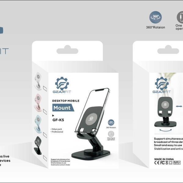 GEARFIT GF-K5 Desktop Mobile Stand