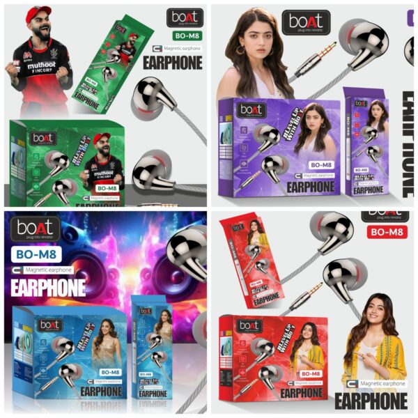 Boat BO-M8 Earphone (Multi)