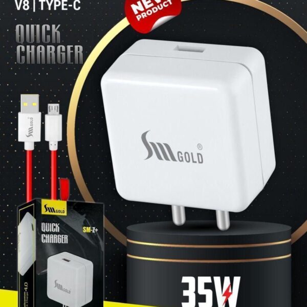 SM Gold SM-Z+ 35W Quick Charger