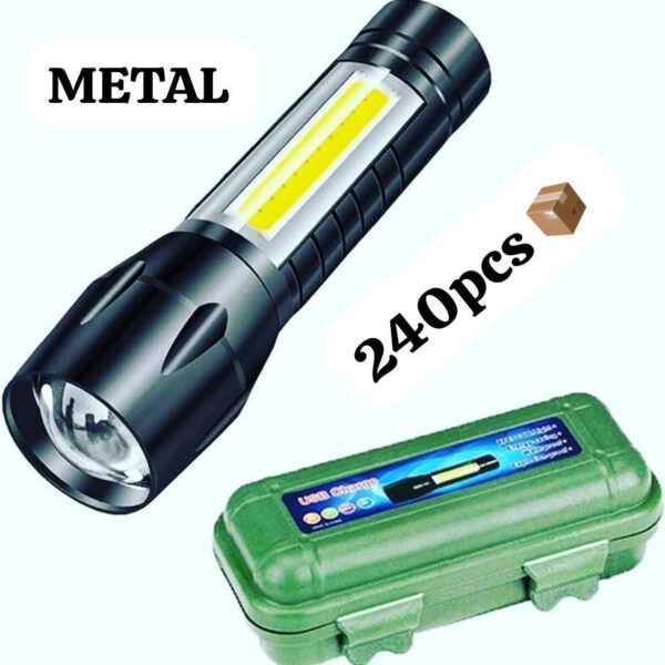 Green Mini Metal Torch