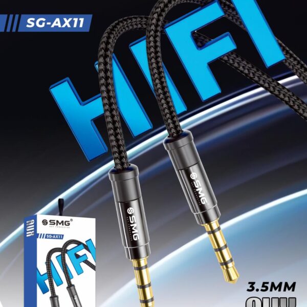 SMG SG-AX11 3.5MM Audio Aux Cable