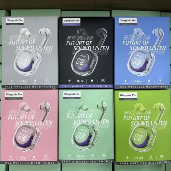 Ultrapods Pro Wireless Earbuds (Multicolour)