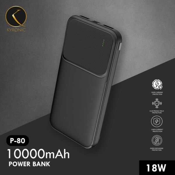 KYRONIC P-80 10000mAh 18W Power Bank