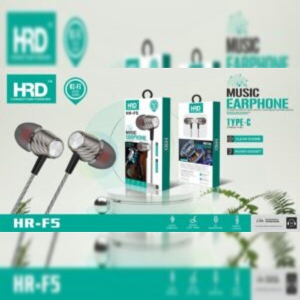 HRD HR-F5 Type C Earphone
