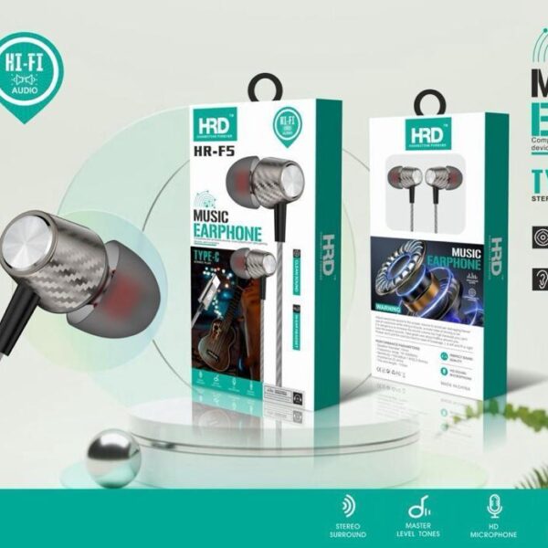 HRD HR-F5 Type C Earphone