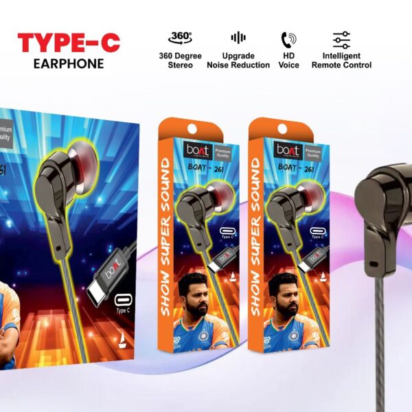 Boat 261 Type C Earphone