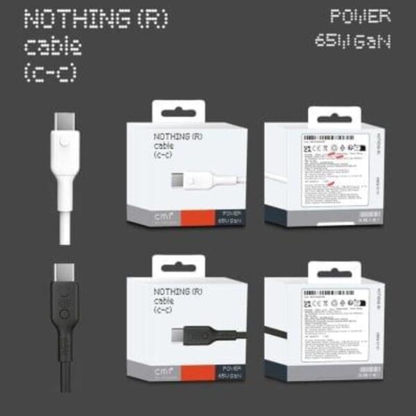 Nothing 65W C To C Cable