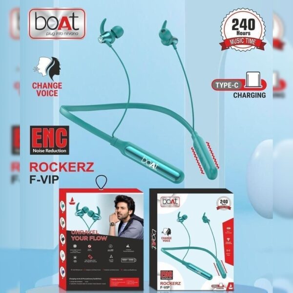 Boat Rockerz F-VIP 240 Hours Neckband