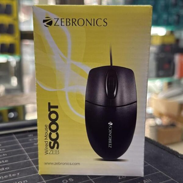 ZEBRONICS SCOOT Wired Mouse