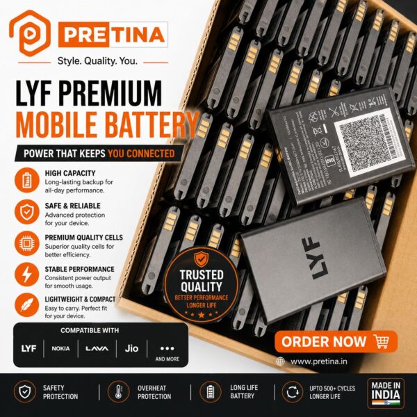 Jio LYF Battery 1800mAh