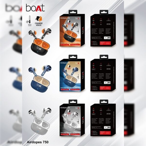 Boat Airdopes 750 Earbuds