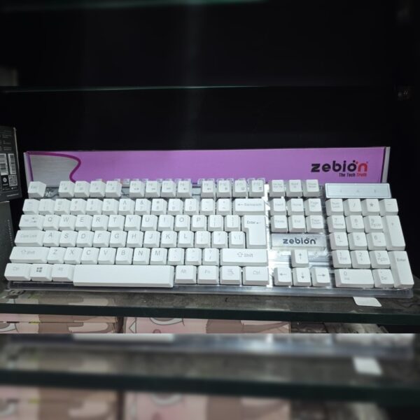 Zebion Wired Keyboard With RGB Light
