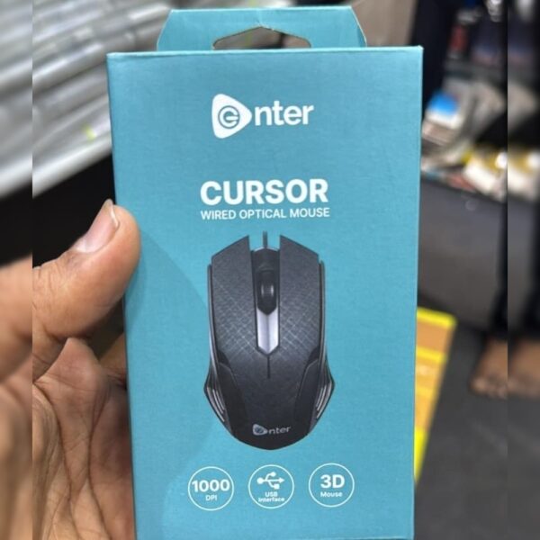 Enter Cursor Wired Mouse