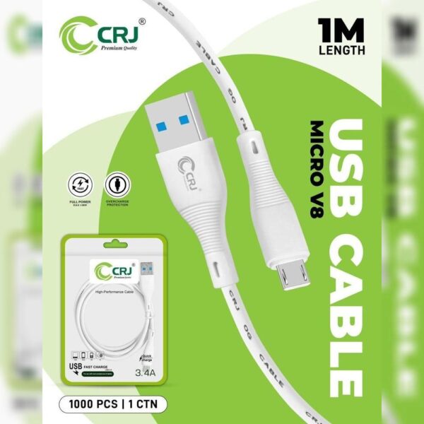CRJ MIcro V8 Cable