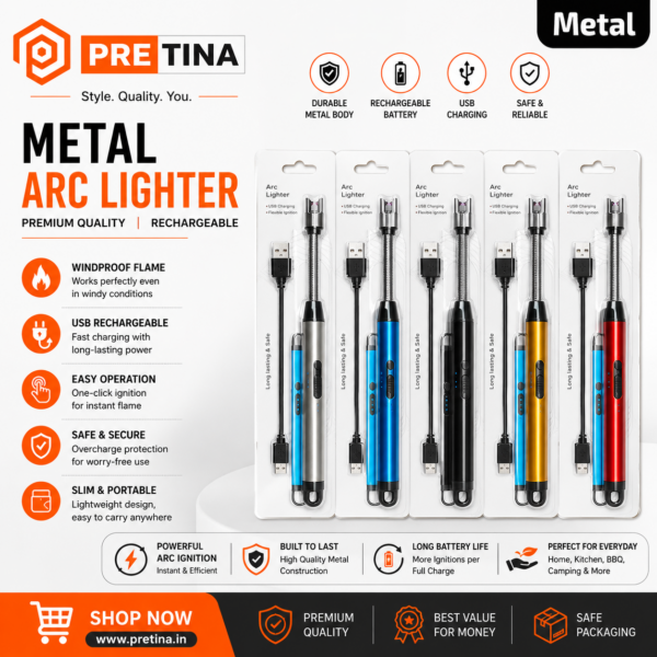 Electric Metal Gas Lighter