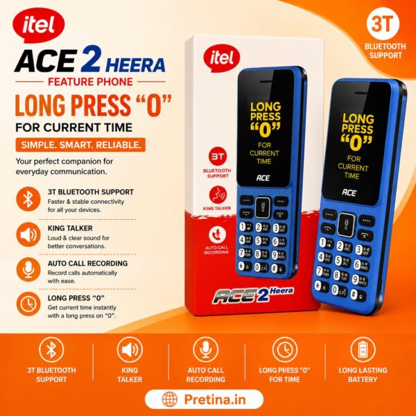 itel ACE 2 Heera Keypad Mobile