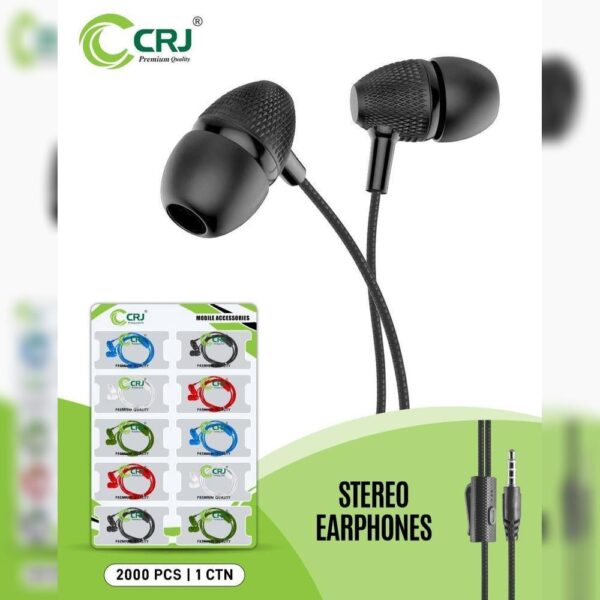 CRJ Stereo Earphone