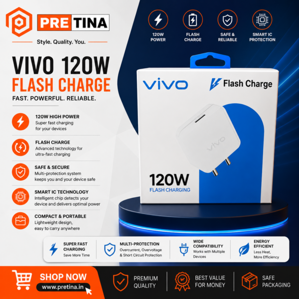 Vivo 120W Flash Charger