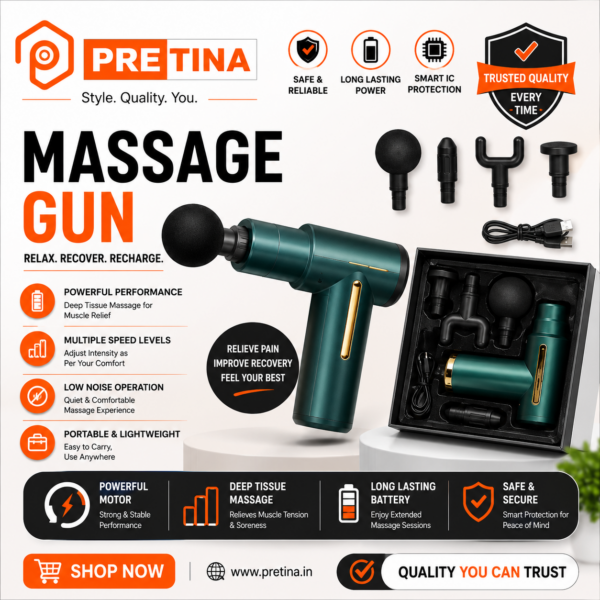 Portable Mini Massager Gun
