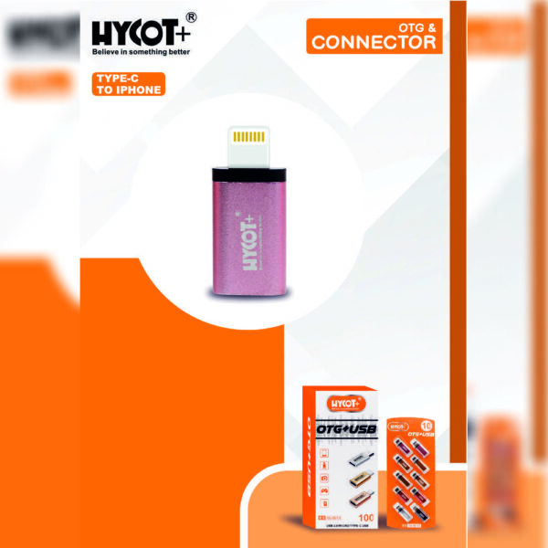 Hycot+ Type C To Iphone Connector