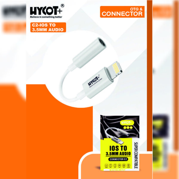 Hycot+ IPhone To 3.5MM Audio Connector