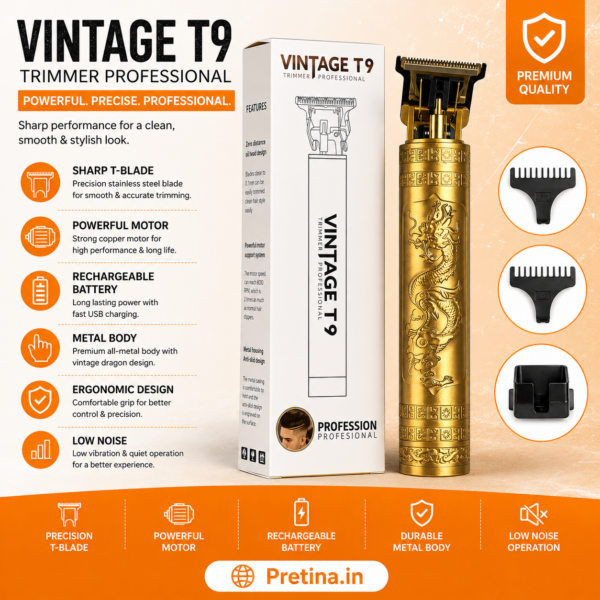 Vintage T9 Trimmer Plastic Body