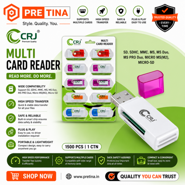 CRJ Multi Card Reader (10pc)