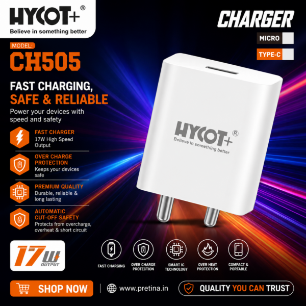 HYCOT+ CH-505 17W Charger