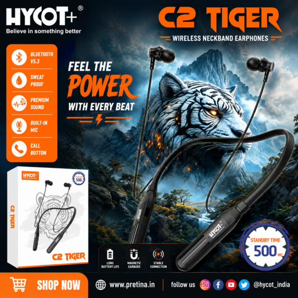 HYCOT+ C2 Tiger Neckband