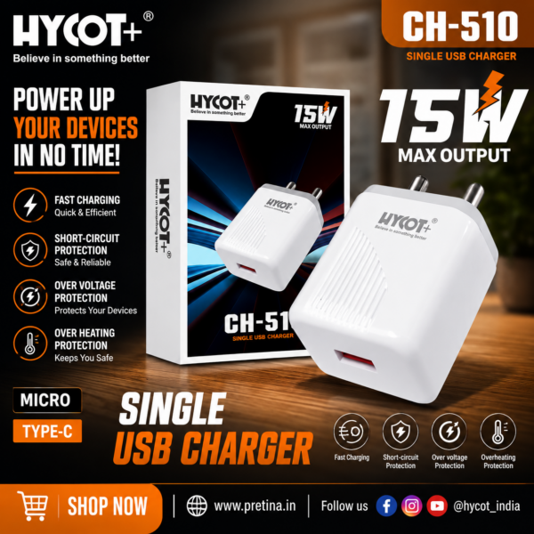 HYCOT+ CH-510 15W Charger