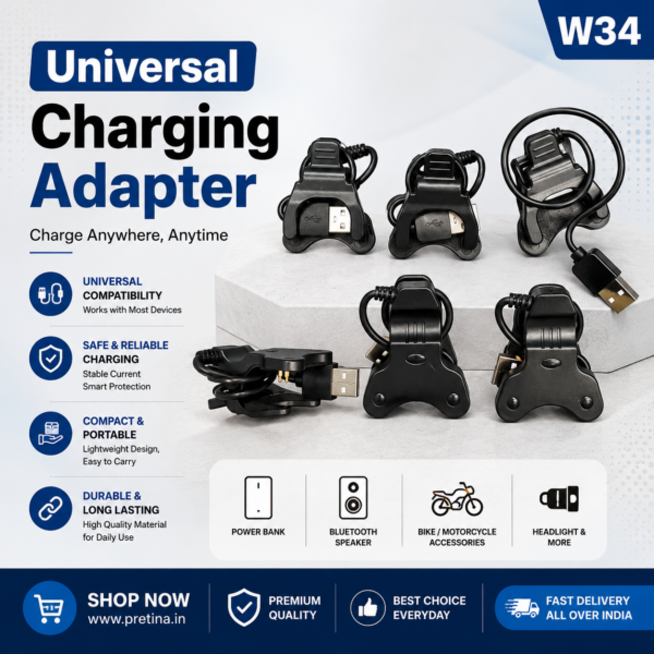 Universal Smart Watch Charging Clip Cable