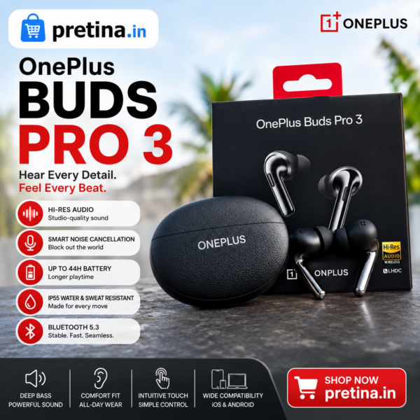 OnePlus Buds 3 Pro Earbuds