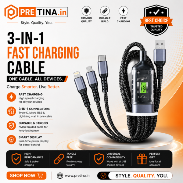 3in1 Charging Cable