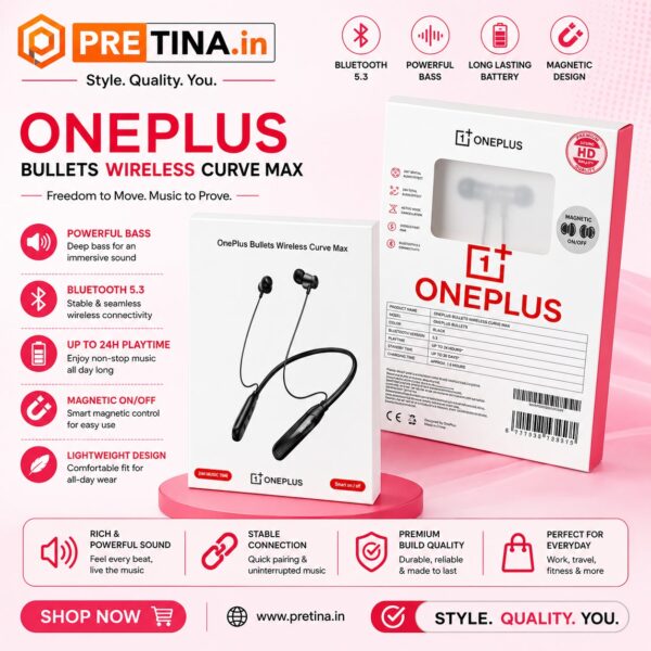 OnePlus Wireless Curve Max Neckband